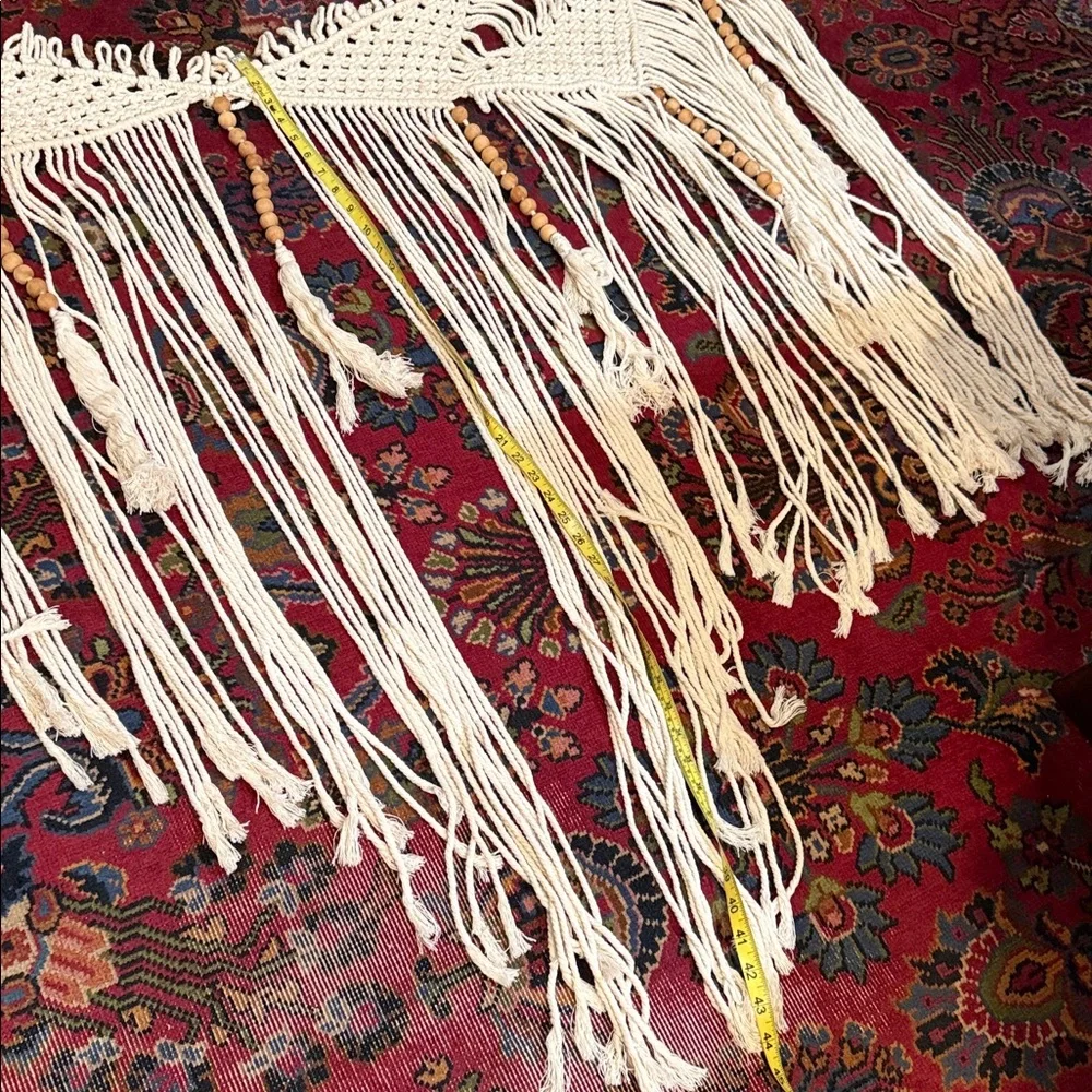 HUGE HANDCRAFTED BOHEMIAN MACRAME WALL HANGING✨